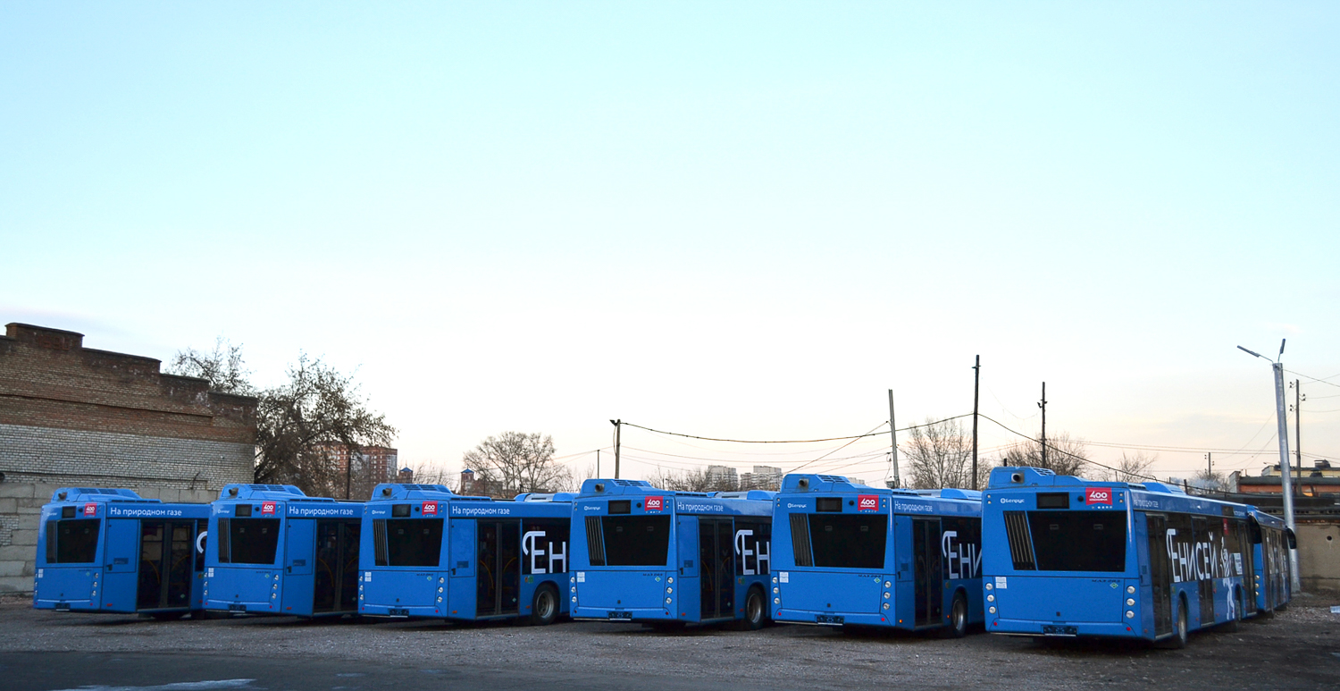 Красноярский край — Автобусы без номеров