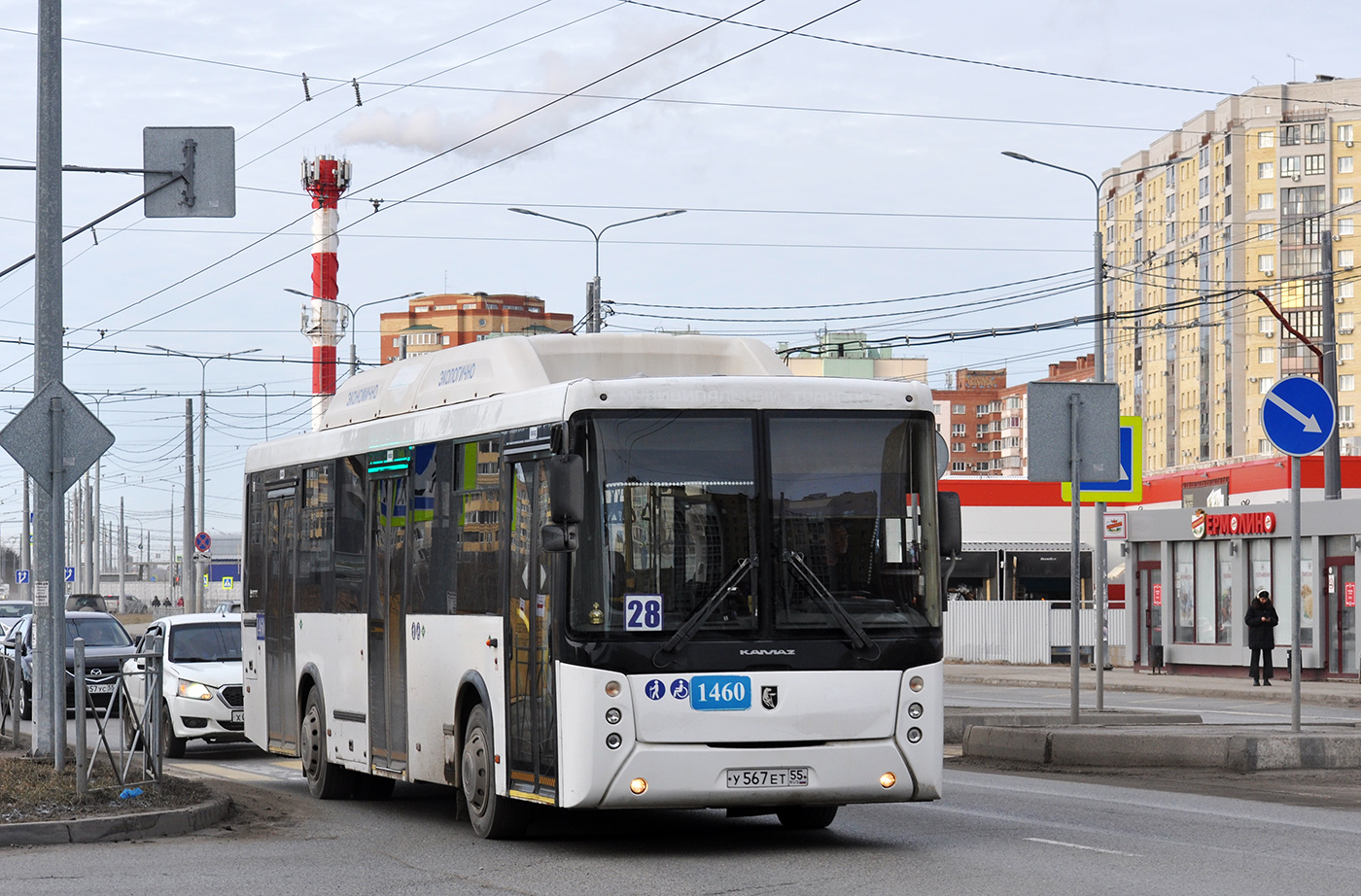 Омская область, НефАЗ-5299-30-56 № 1460