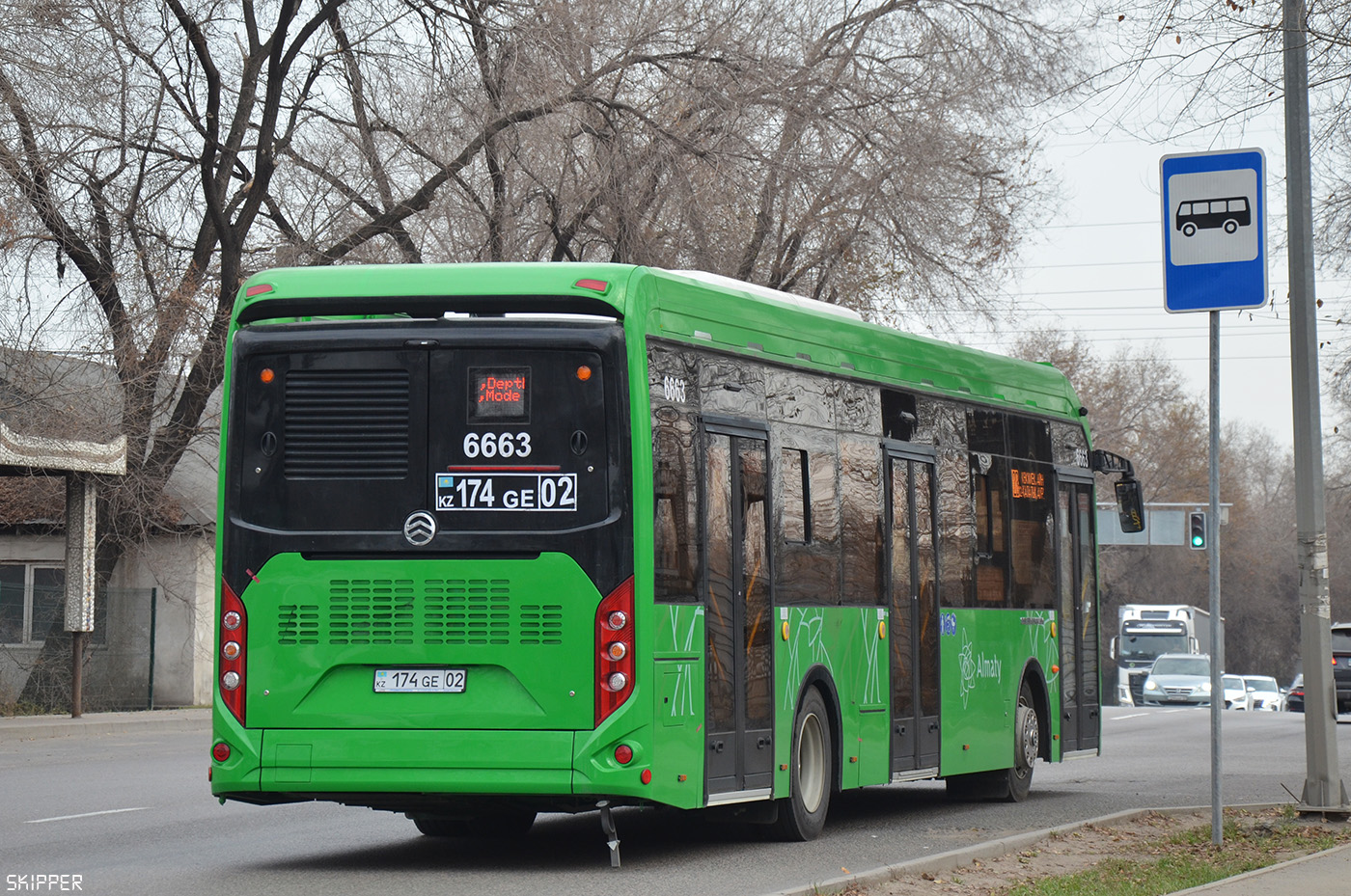 Алматы, Golden Dragon XML6125CN (Hyundai Trans Auto) № 6663