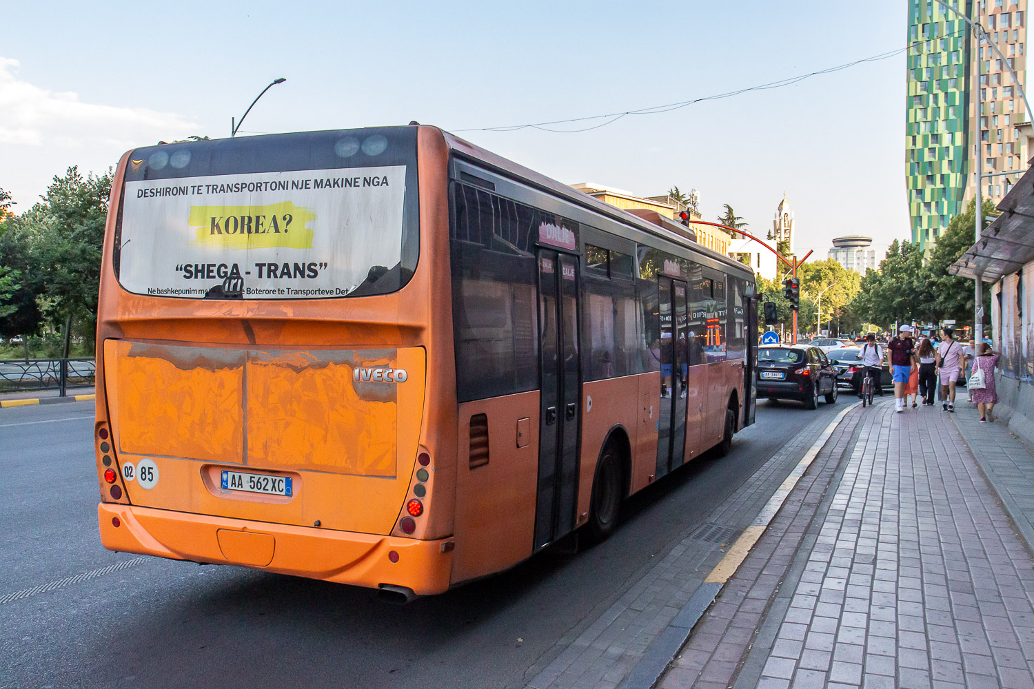 Albanien, Irisbus Crossway LE 12M Nr. 02