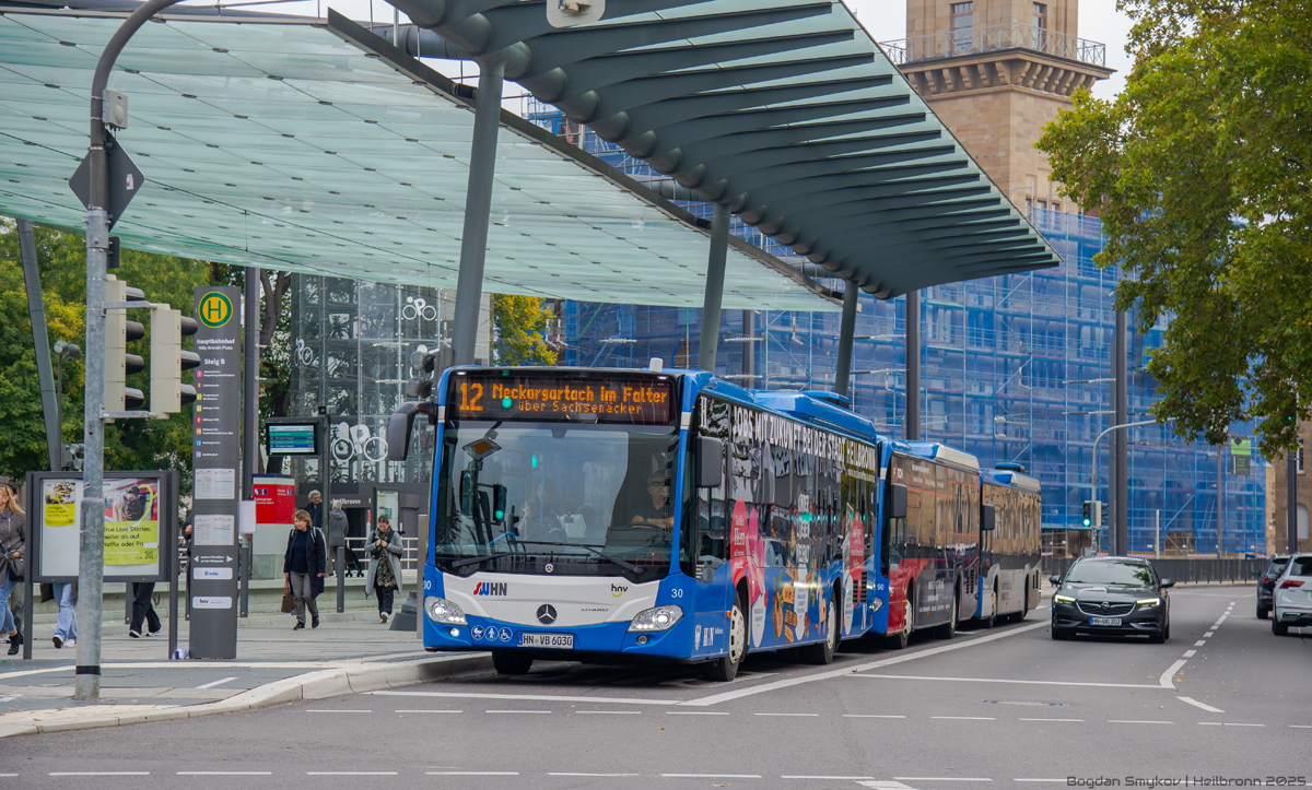 Баден-Вюртемберг, Mercedes-Benz Citaro C2 LE hybrid № 30