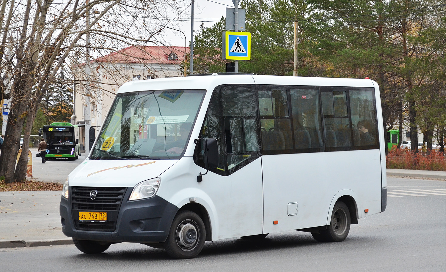 Тюменская область, ГАЗ-A64R45 Next № АС 748 72