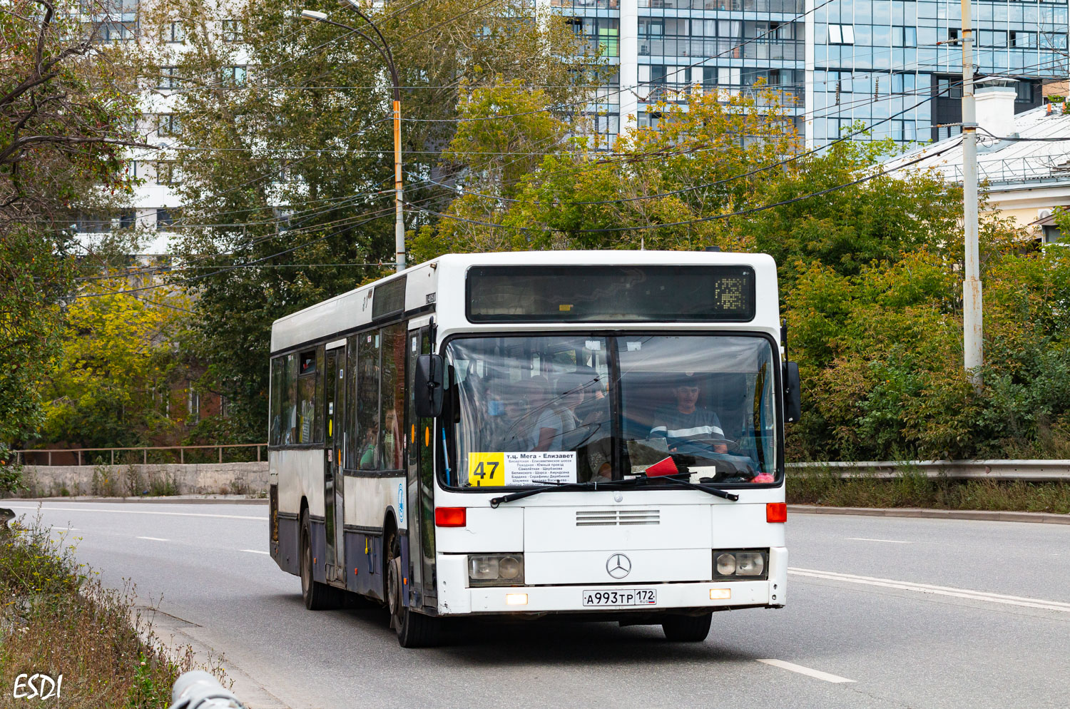 Свердловская область, Mercedes-Benz O405N2 № А 993 ТР 172
