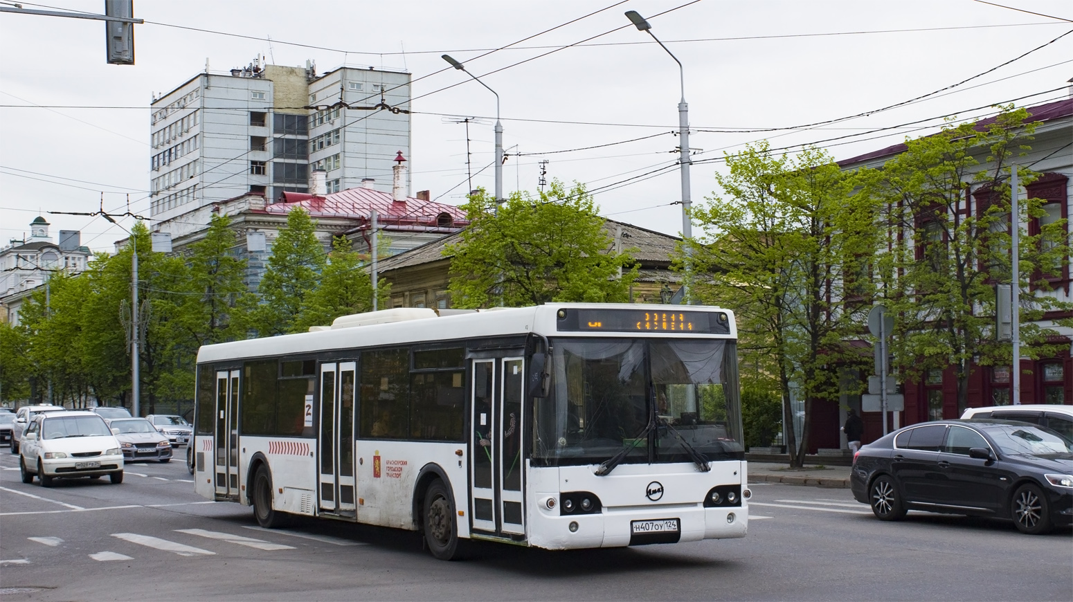 Красноярский край, ЛиАЗ-5292.21 № Н 407 ОУ 124