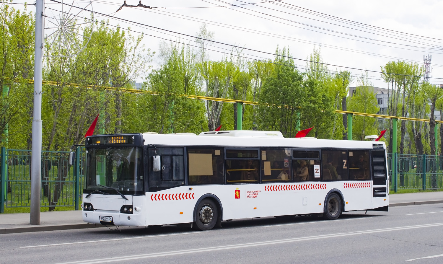 Красноярский край, ЛиАЗ-5292.22 (2-2-2) № В 455 РР 124