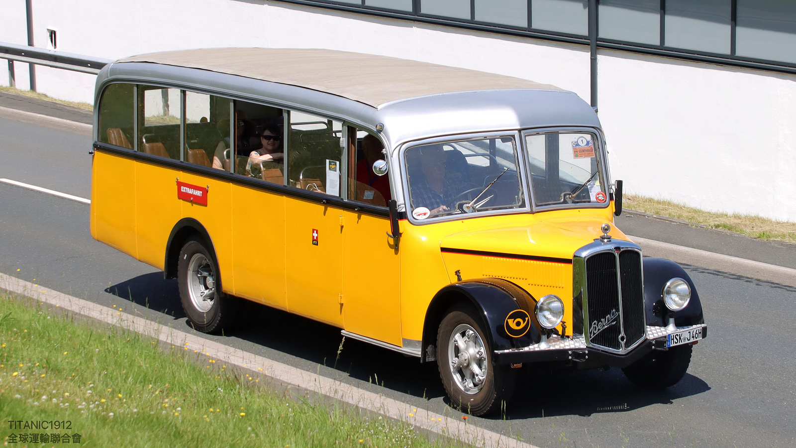 Северный Рейн-Вестфалия, (модель неизвестна) № HSK-J 46H; Северный Рейн-Вестфалия &mdash; 130 лет с запуска первого в мире автобусного маршрута