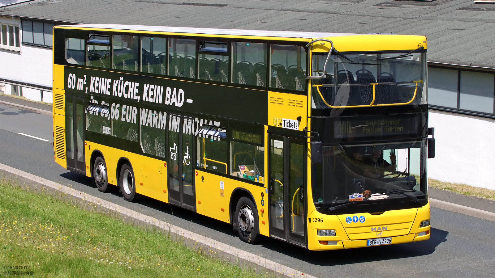Бранденбург, MAN A39 Lion's City DD ND313 № 3296; Северный Рейн-Вестфалия — 130 лет с запуска первого в мире автобусного маршрута