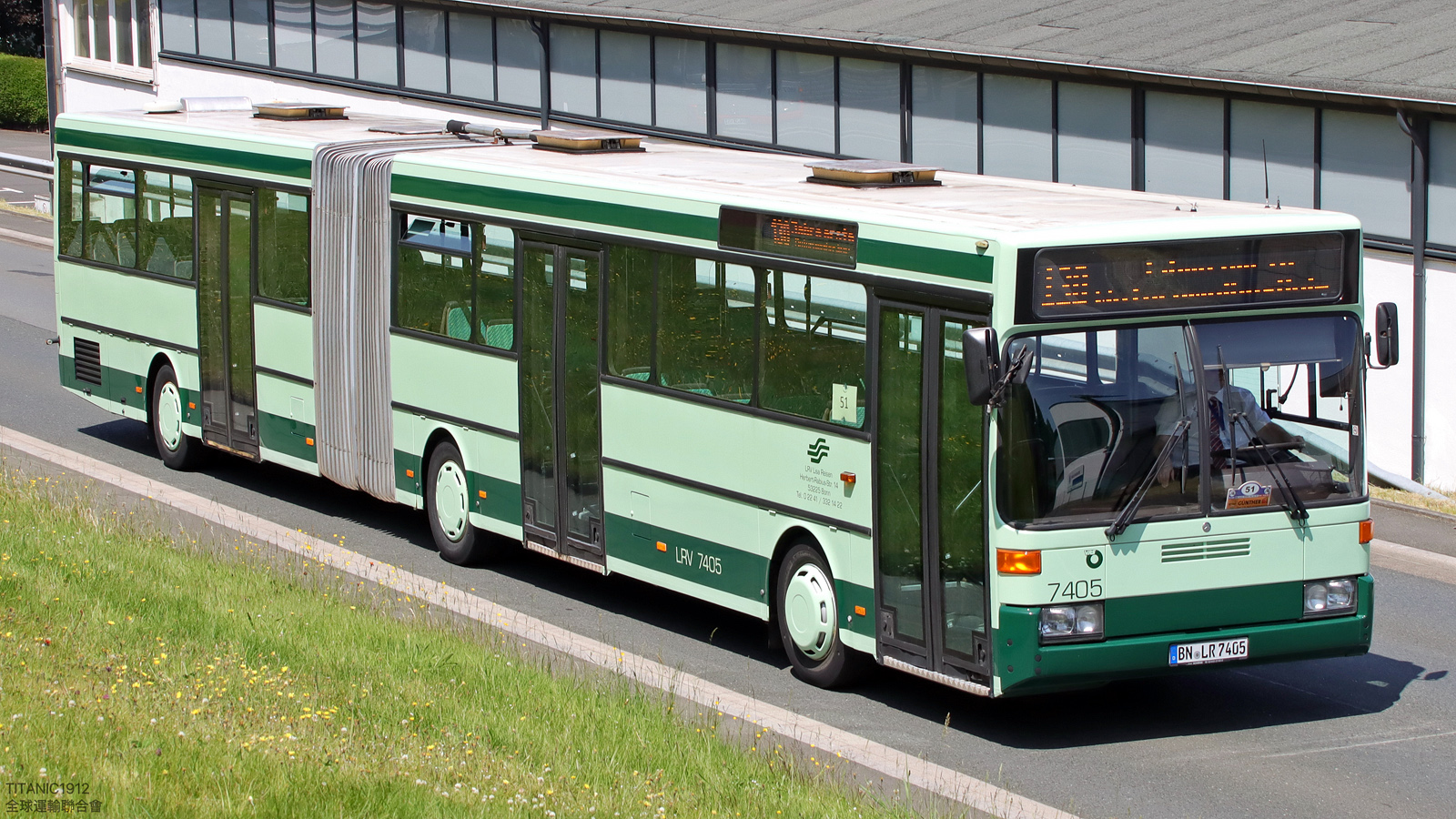 Северный Рейн-Вестфалия, Mercedes-Benz O405G № BN-LR 7405; Северный Рейн-Вестфалия — 130 лет с запуска первого в мире автобусного маршрута