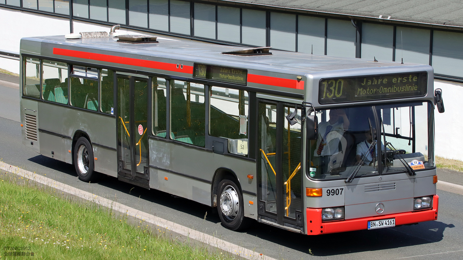 Северный Рейн-Вестфалия, Mercedes-Benz O405N2 № 9907; Северный Рейн-Вестфалия &mdash; 130 лет с запуска первого в мире автобусного маршрута