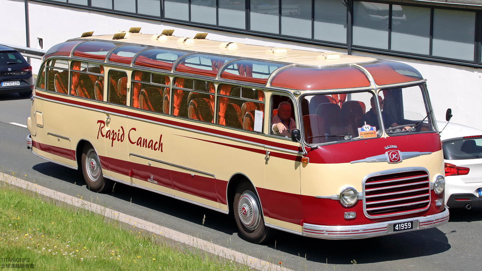 Люксембург, Setra S11 № 41959; Северный Рейн-Вестфалия &mdash; 130 лет с запуска первого в мире автобусного маршрута