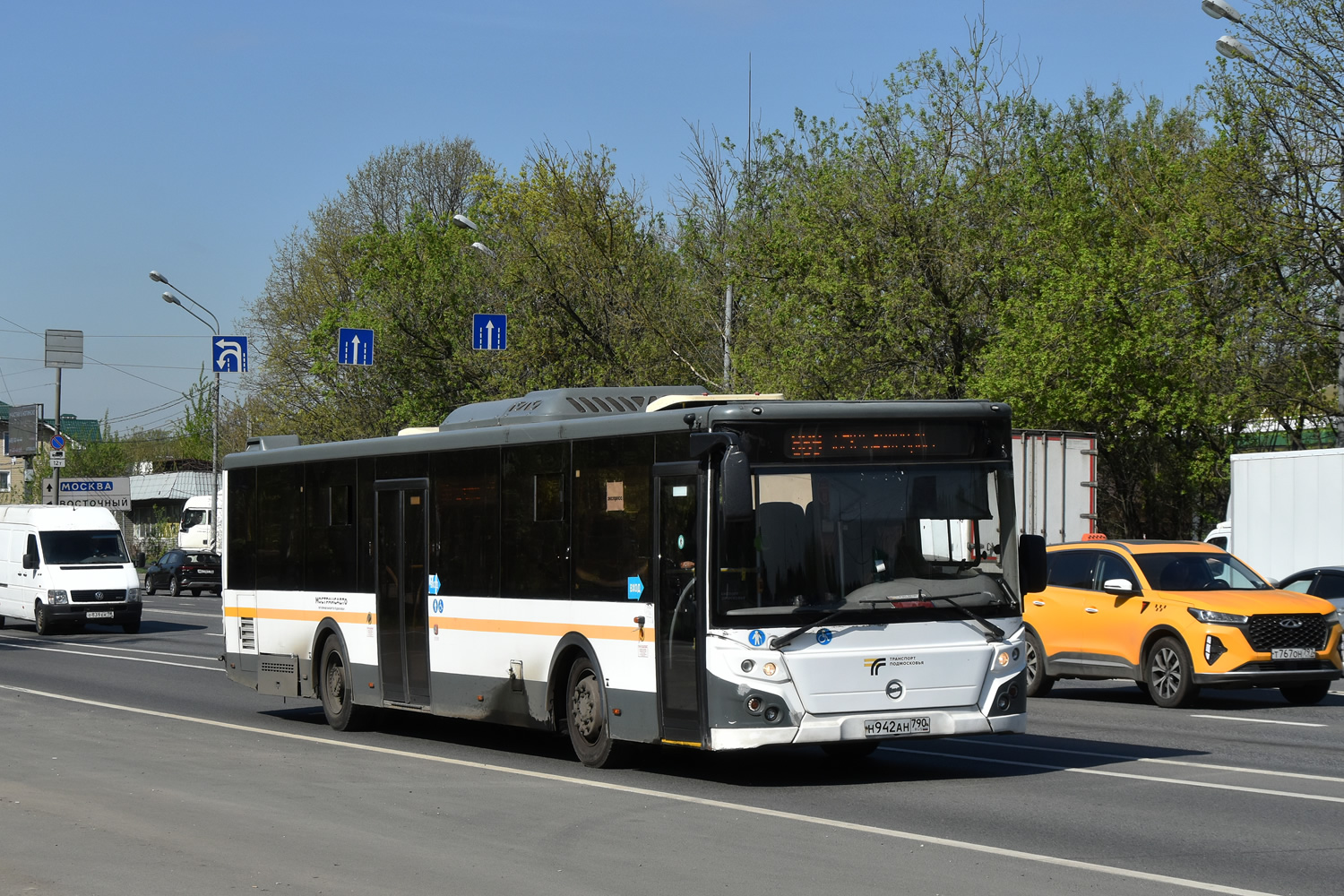 Moscow region, LiAZ-5292.65-03 # 117128