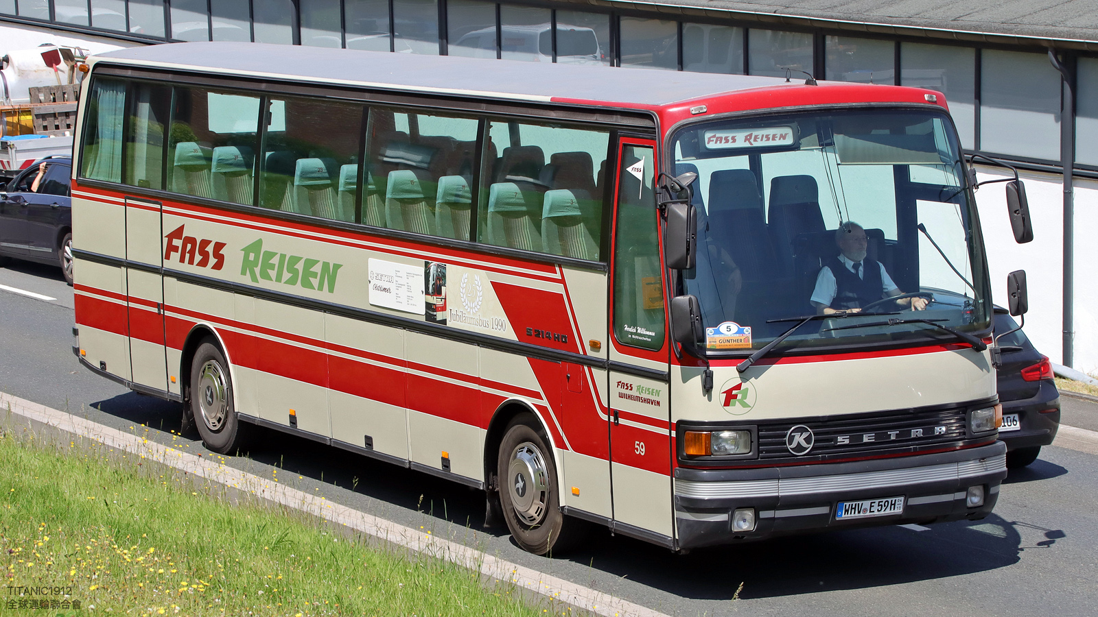 Нижняя Саксония, Setra S214HD № 59; Северный Рейн-Вестфалия — 130 лет с запуска первого в мире автобусного маршрута