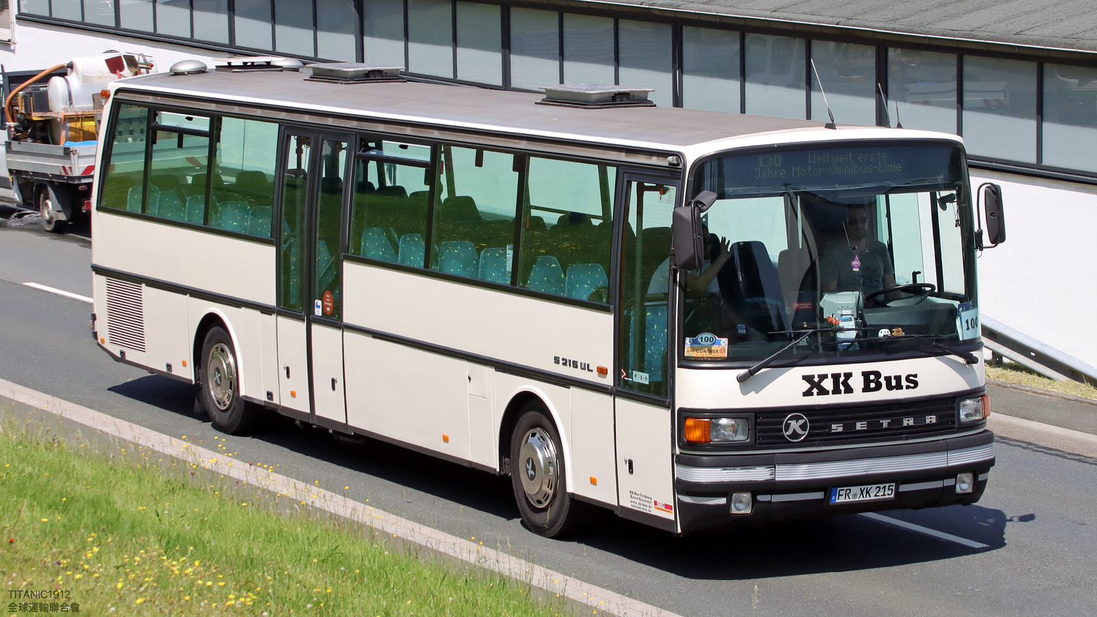 Баден-Вюртемберг, Setra S215UL № FR-XK 215; Северный Рейн-Вестфалия — 130 лет с запуска первого в мире автобусного маршрута