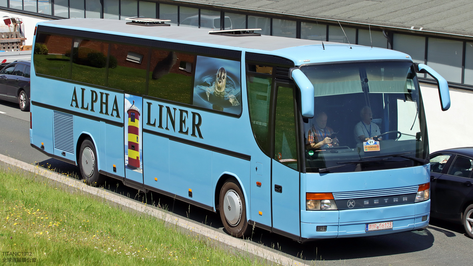 Lower Saxony, Setra S315HD Nr. AUR 06123; North Rhine-Westphalia — 130 Jahre erste Motor-Omnibus-Linie der Welt