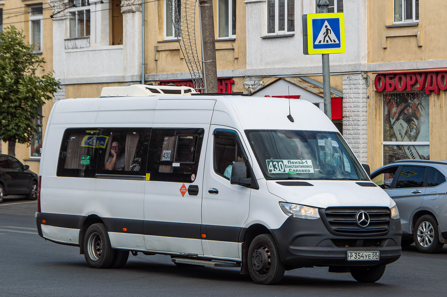 Пензенская область, Луидор-223602 (MB Sprinter) № Р 354 УЕ 58