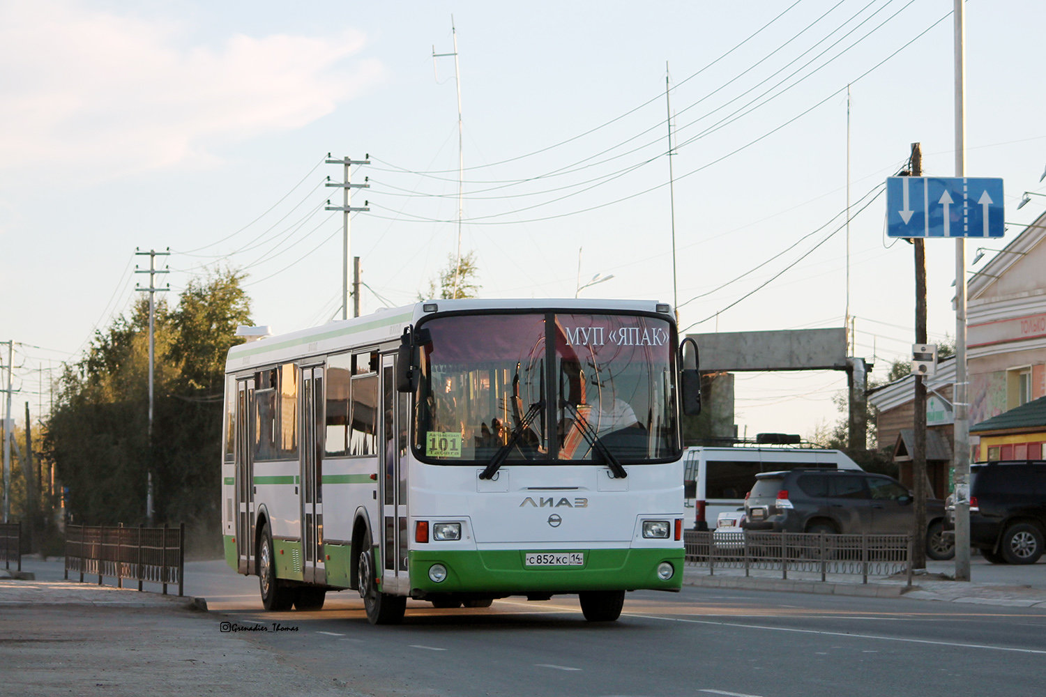 Саха (Якутия), ЛиАЗ-5256.60 № С 852 КС 14
