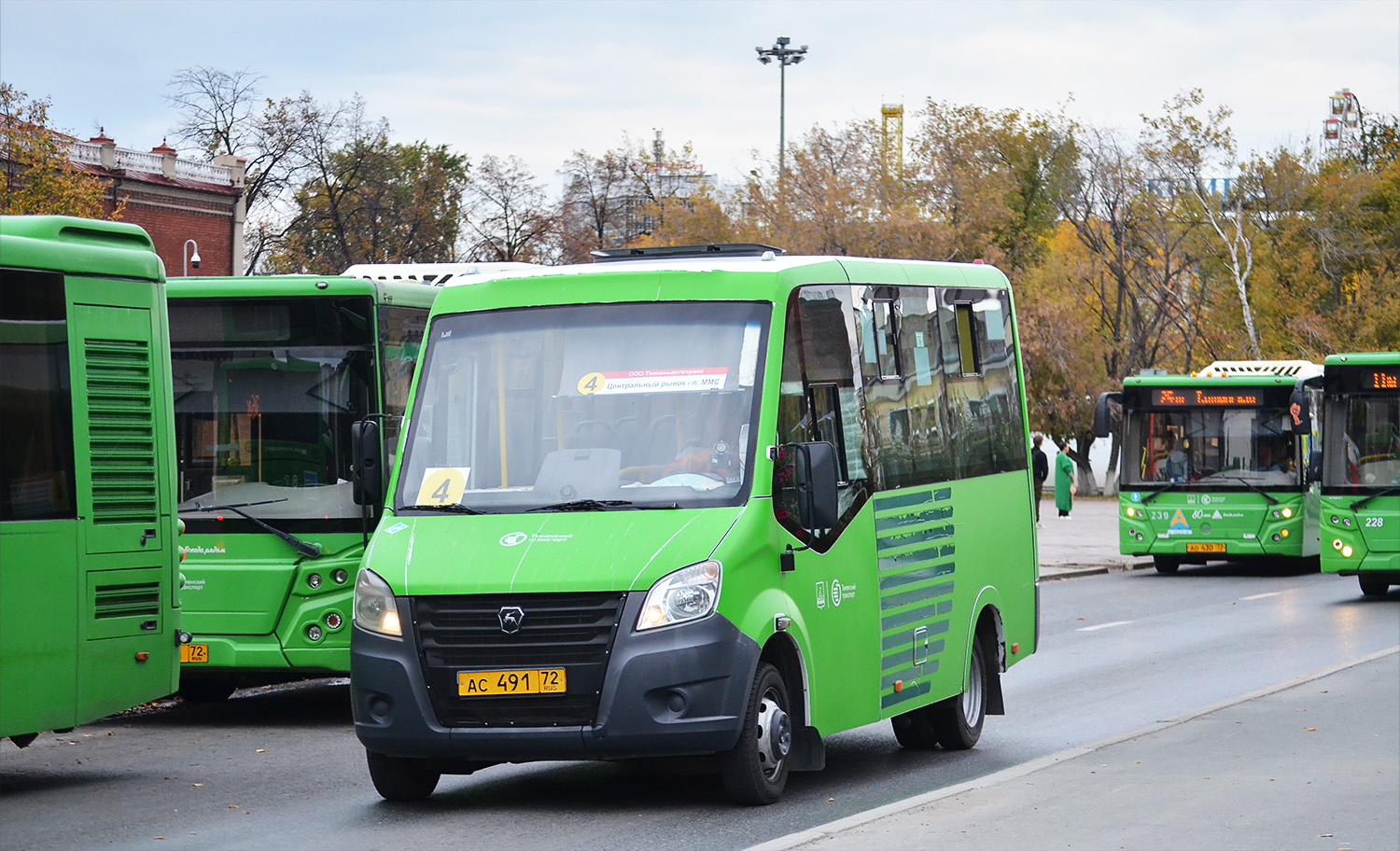 Тюменская область, ГАЗ-A64R45 Next № АС 491 72