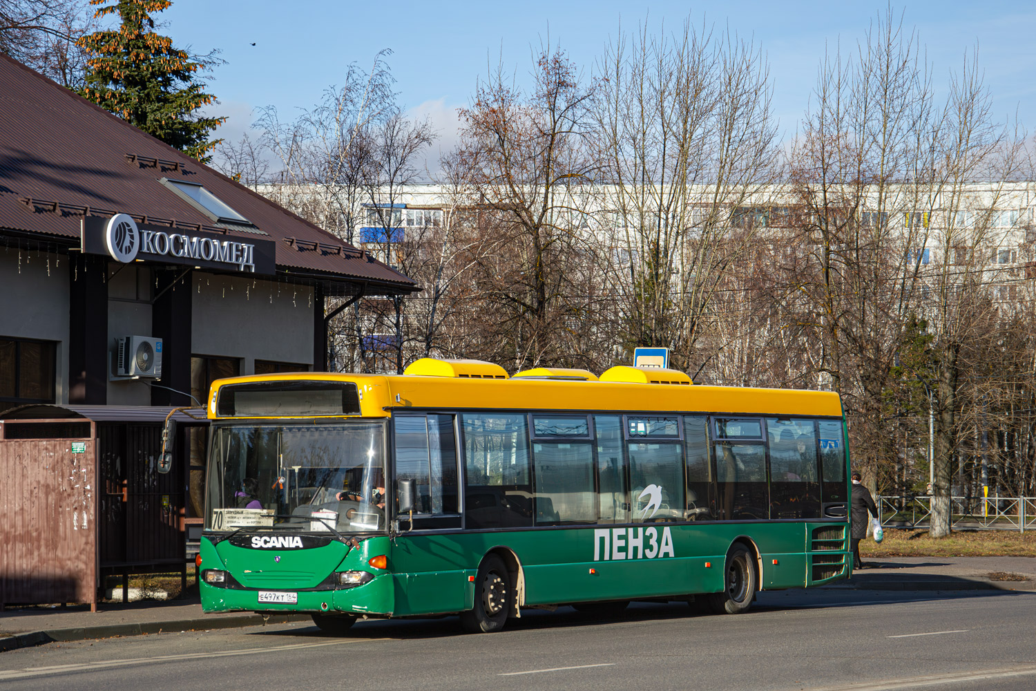Пензенская область, Scania OmniLink I (Скания-Питер) № Е 497 КТ 164