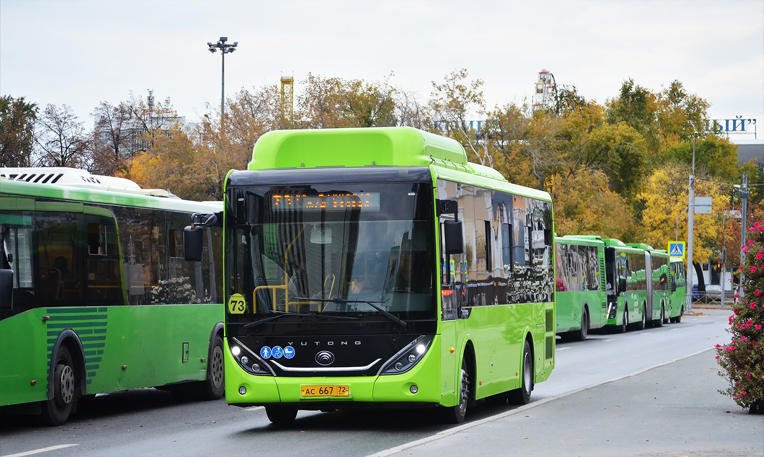 Тюменская область, Yutong ZK6890HGQ № АС 667 72