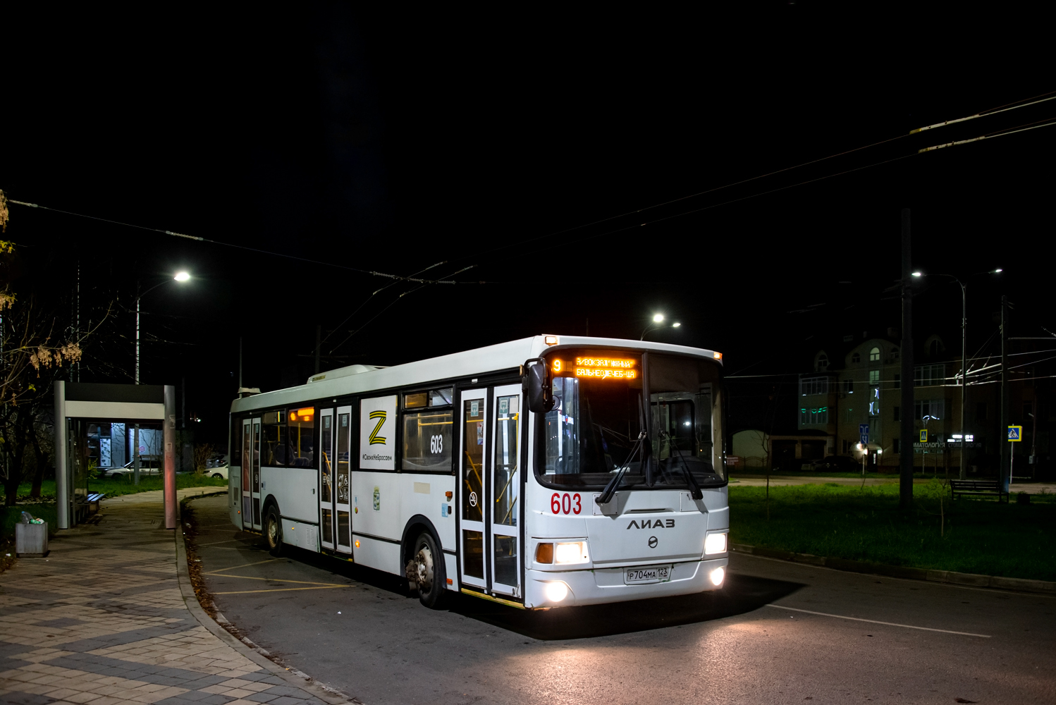 Краснодарский край, ЛиАЗ-5293.60 № 603