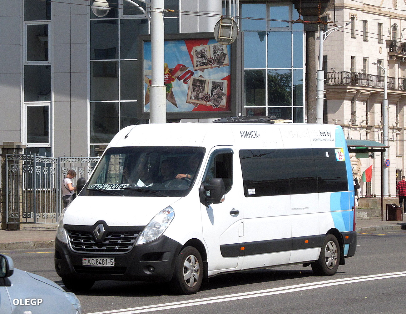 Минск, Renault Master № АС 8481-5