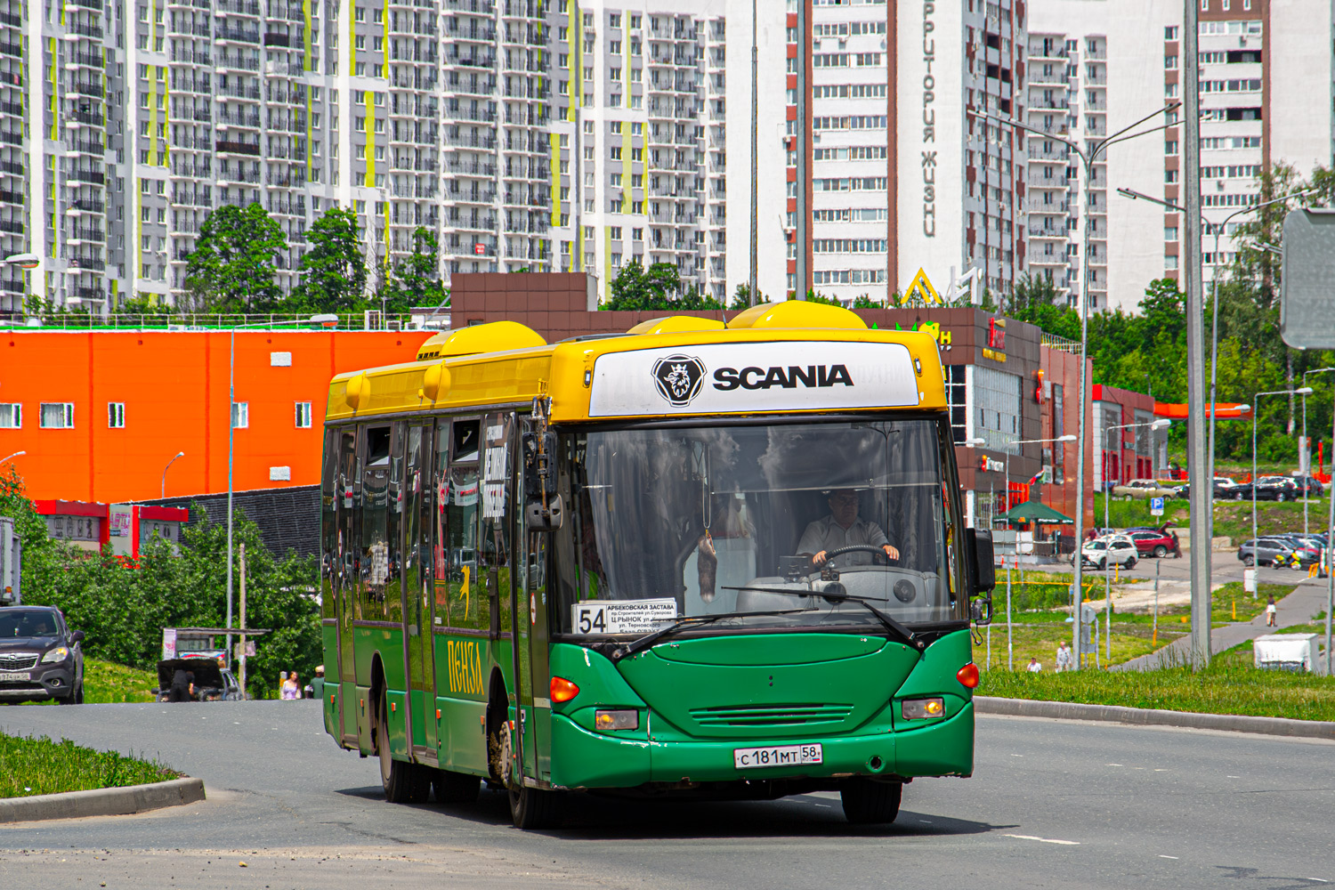 Пензенская область, Scania OmniLink I (Скания-Питер) № С 181 МТ 58