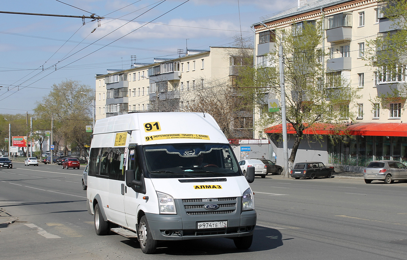 Челябинская область, Нижегородец-222702 (Ford Transit) № Р 974 ТЕ 174