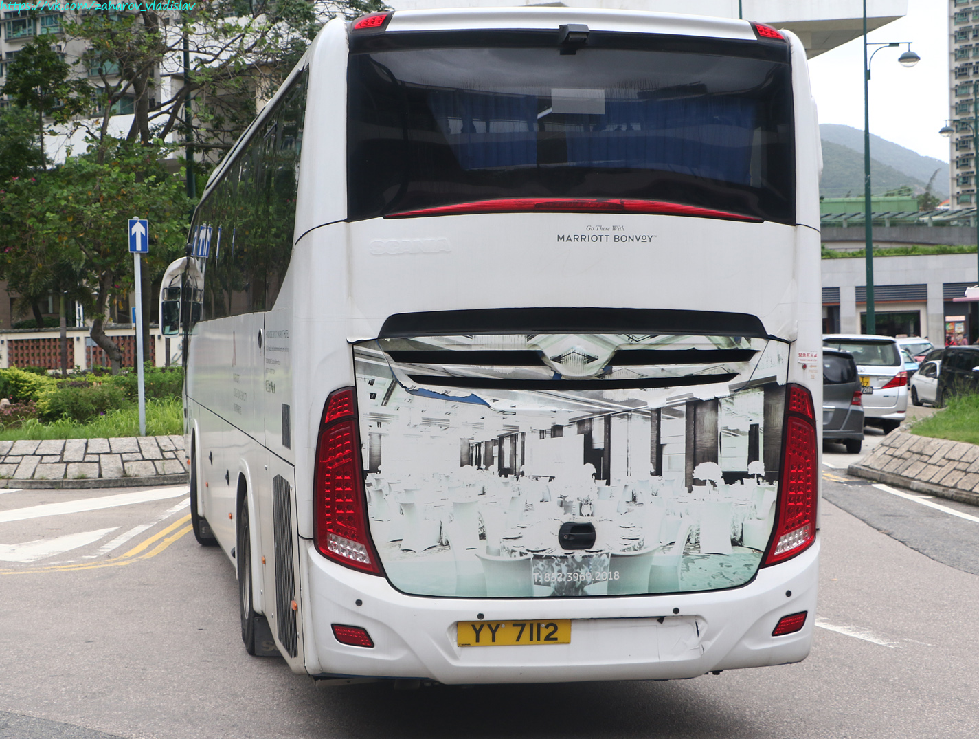 Гонконг, Marcopolo Audace 1050 № YY 7112