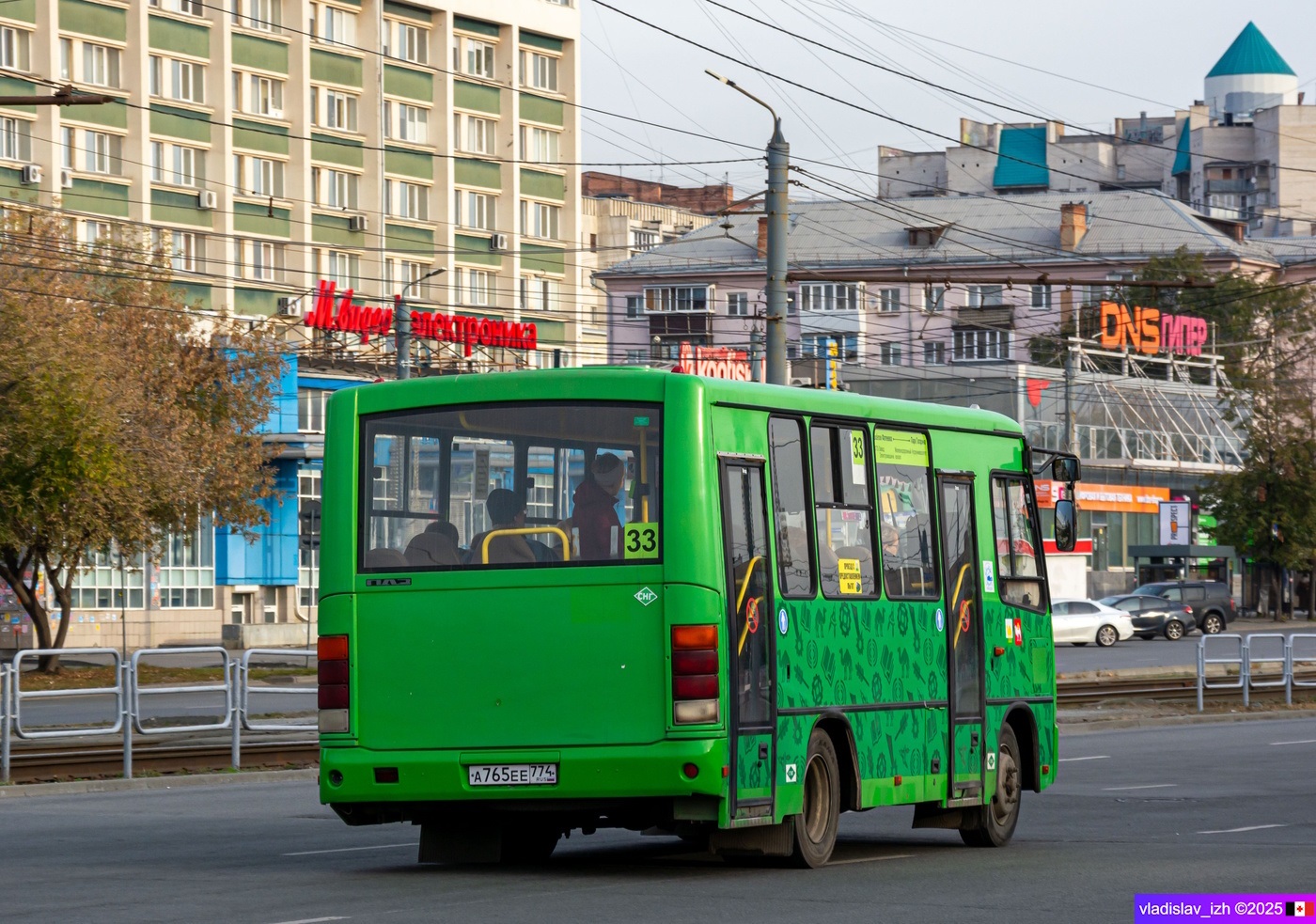 Челябинская область, ПАЗ-320302-22 № А 765 ЕЕ 774