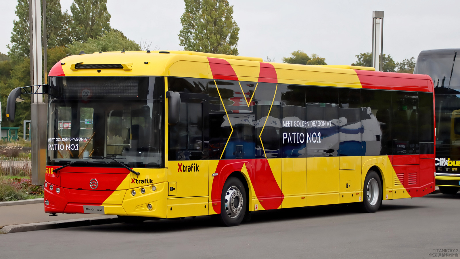 Швеция, Golden Dragon XML6125CLE Pivot EV № 5919; Бельгия &mdash; Busworld Europe 2025