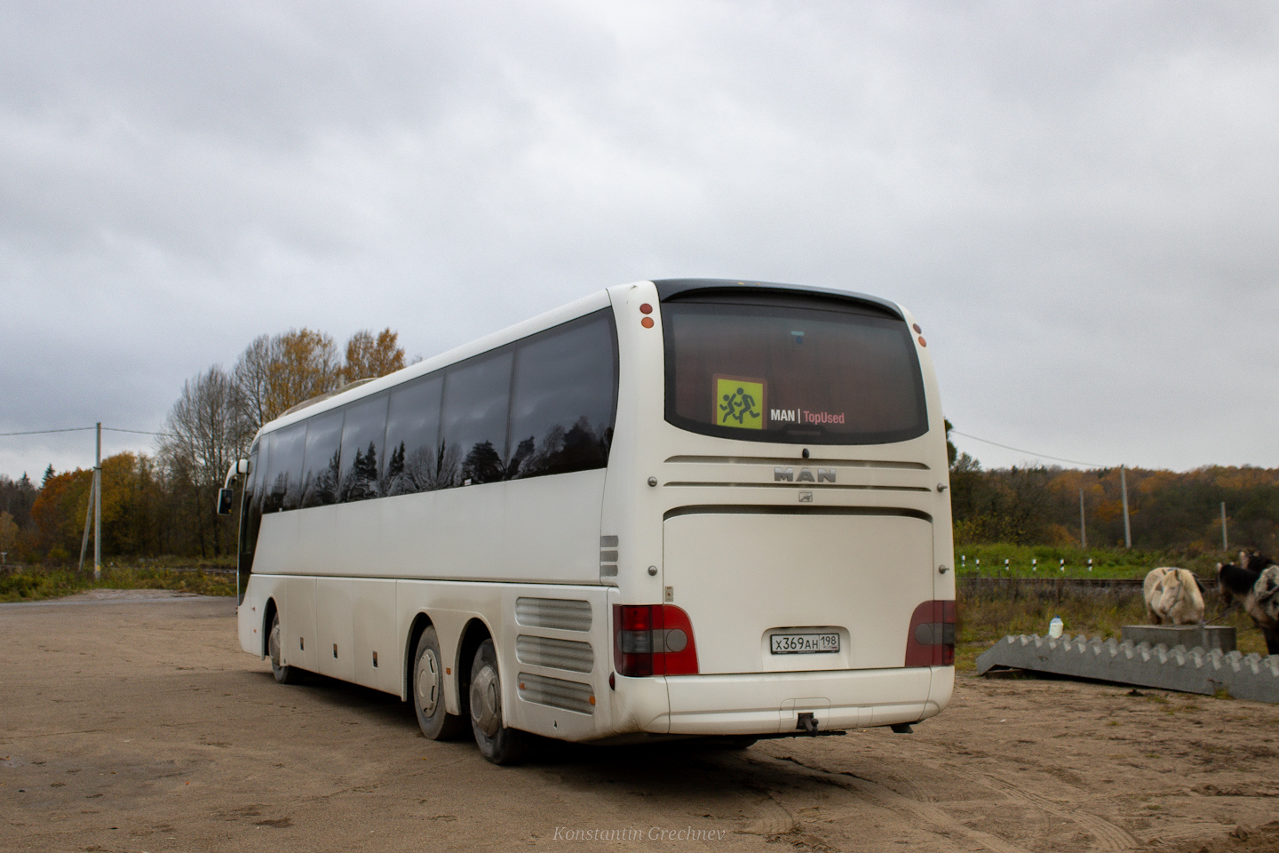 Санкт-Петербург, MAN R08 Lion's Coach L RHC444 L № Х 369 АН 198