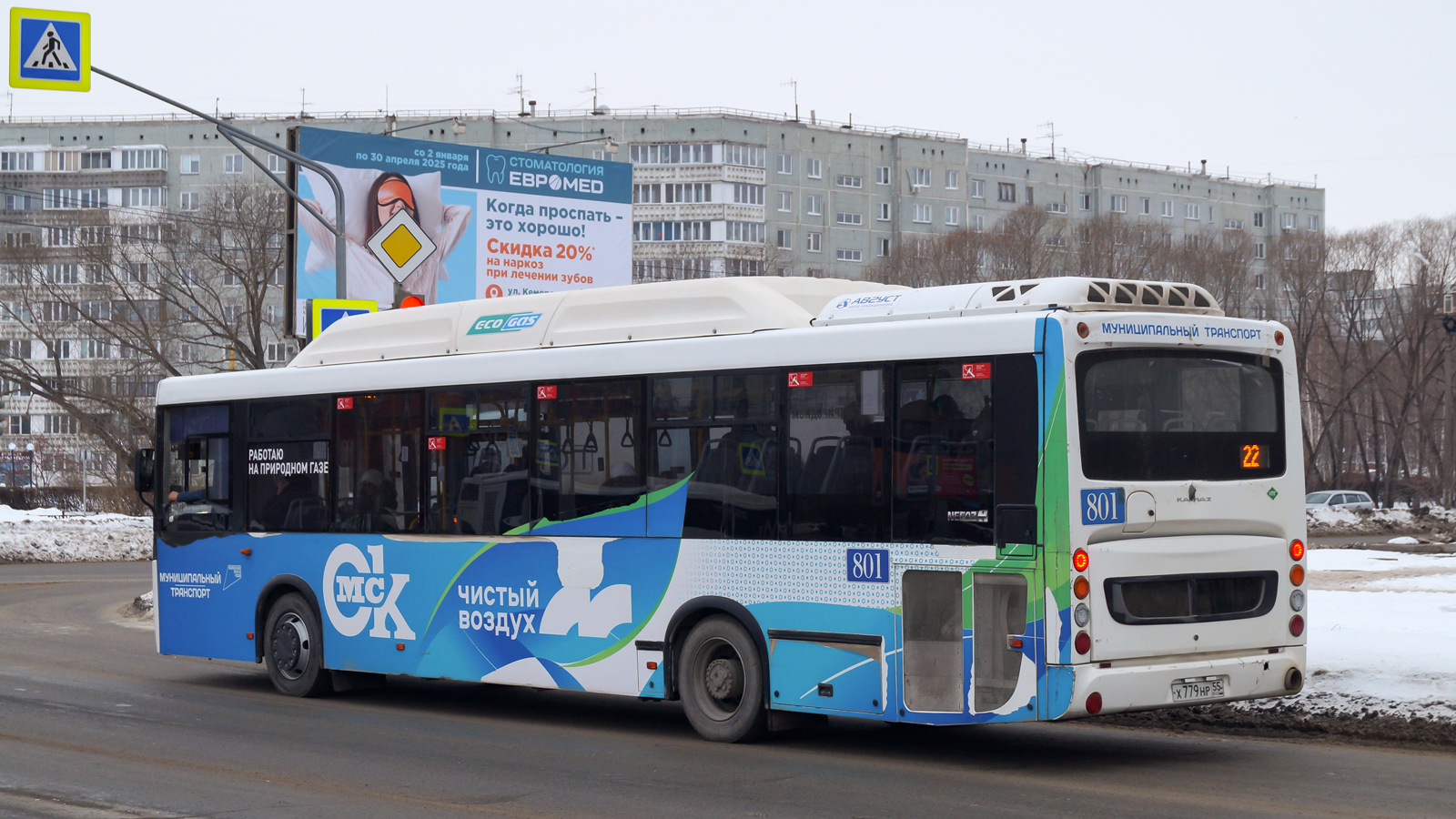 Omsk region, NefAZ-5299-30-56 Nr. 801