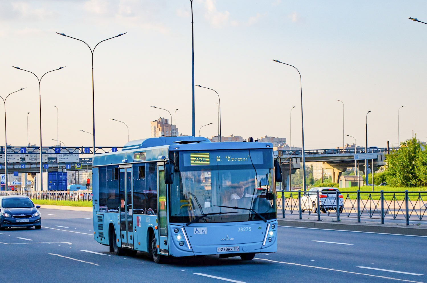Санкт-Петербург, МАЗ-206.947 № 38275
