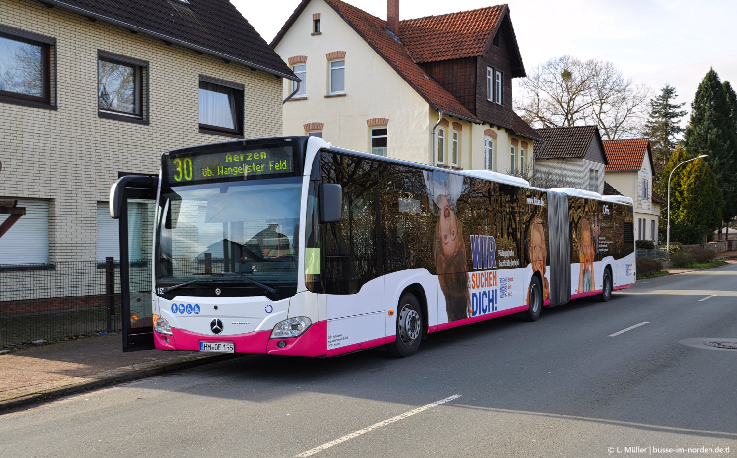 Нижняя Саксония, Mercedes-Benz Citaro C2 G № 155