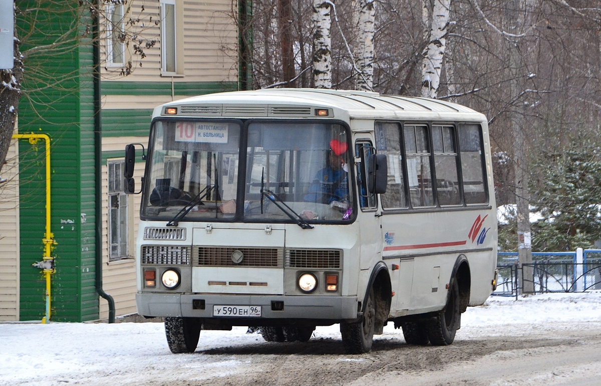 Свердловская область, ПАЗ-32054-07 № У 590 ЕН 96