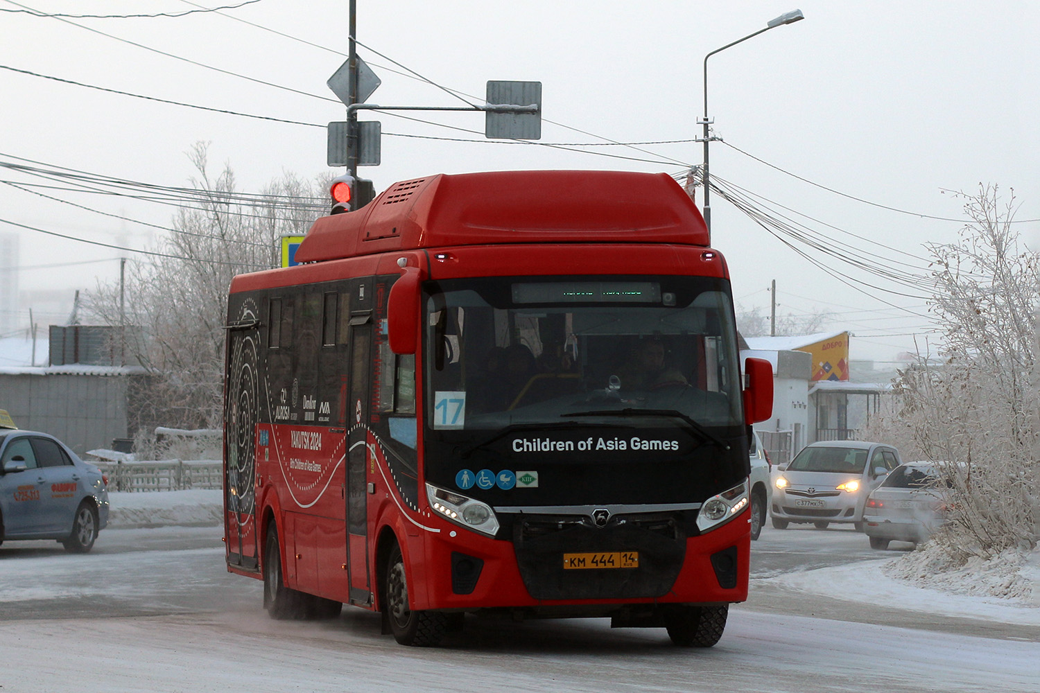 Саха (Якутия), ПАЗ-320415-14 "Vector Next" № КМ 444 14