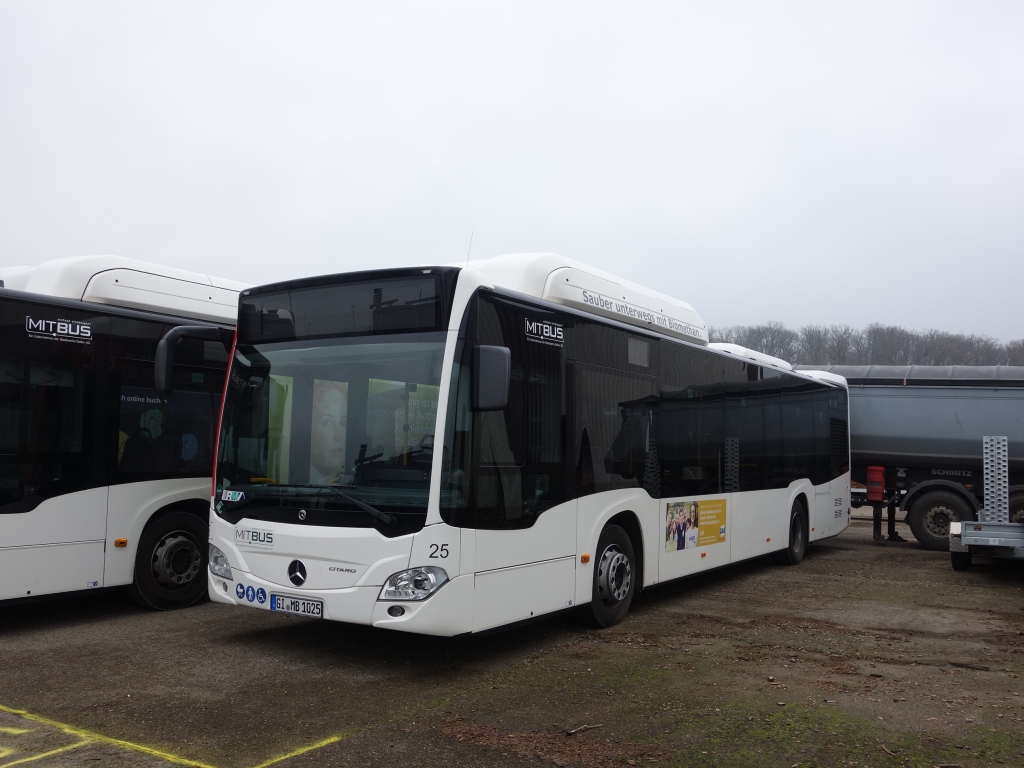 Гессен, Mercedes-Benz Citaro C2 NGT hybrid № 25