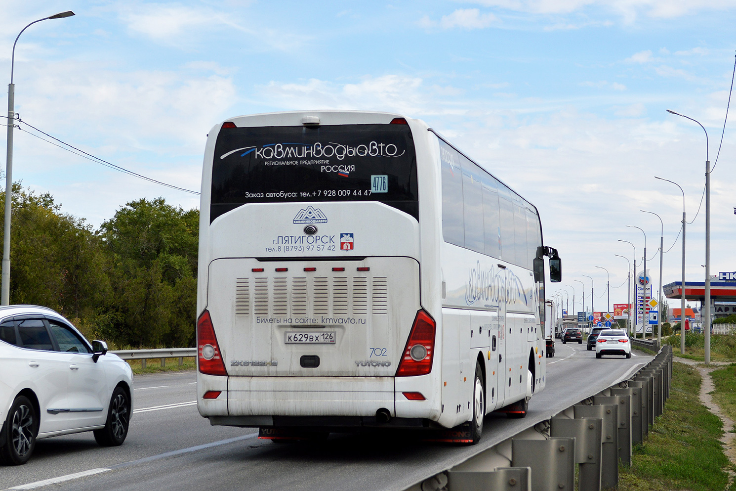 Ставропольский край, Yutong ZK6122H9 № 702