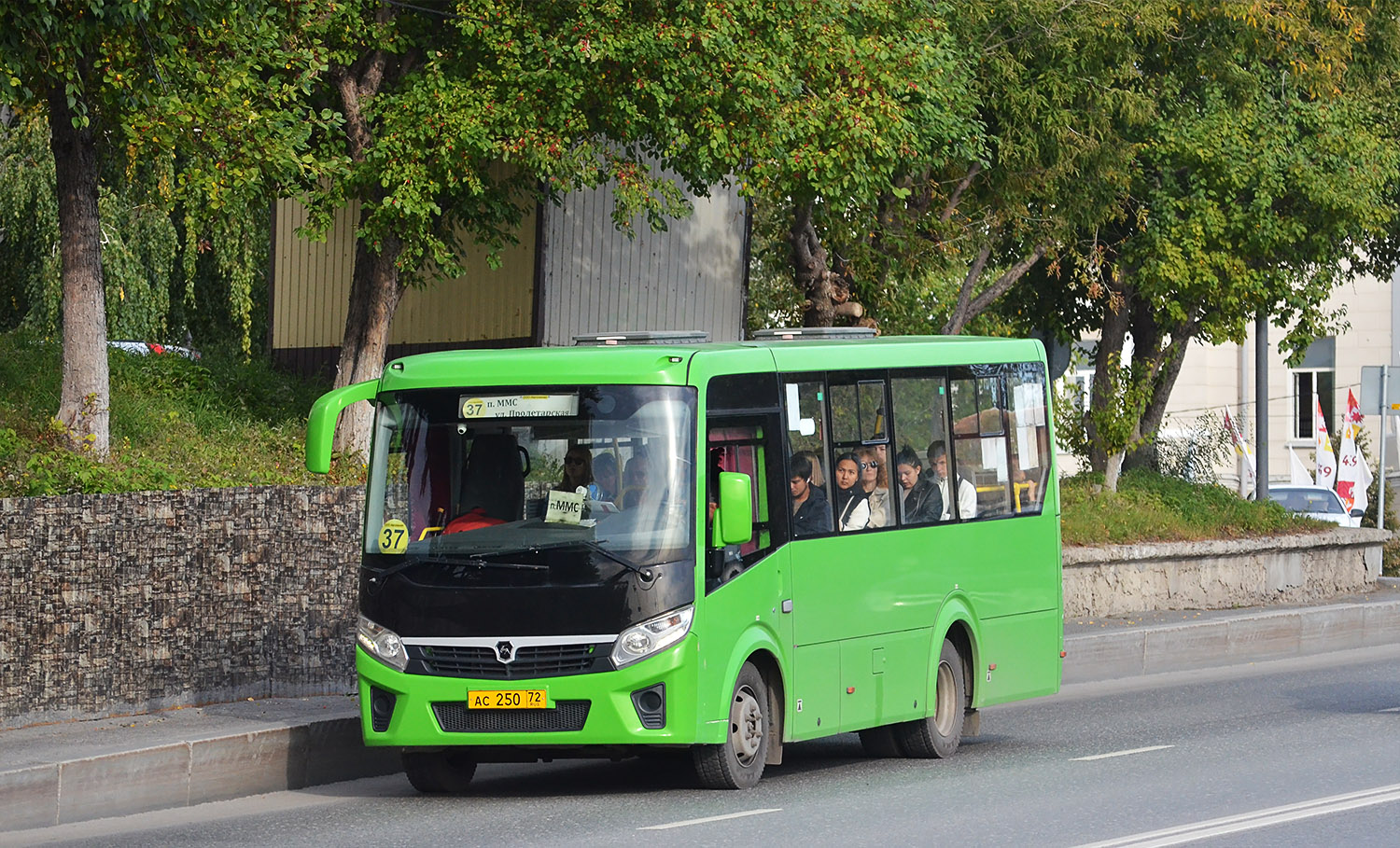 Tumen region, PAZ-320435-04 "Vector Next" # АС 250 72