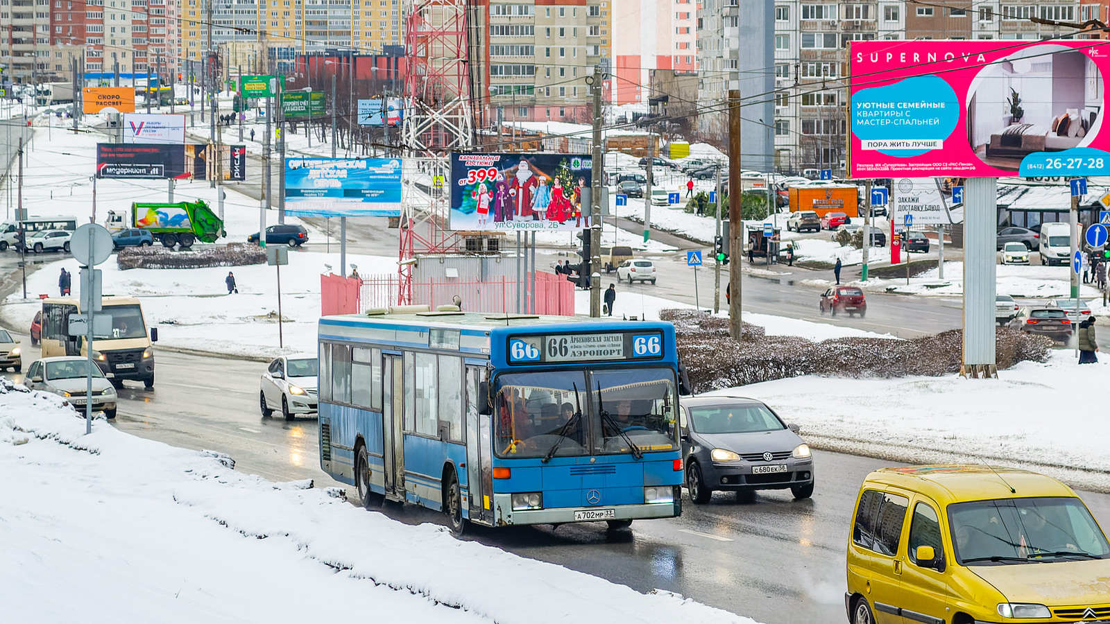 Пензенская область, Mercedes-Benz O405N2 № А 702 МР 33