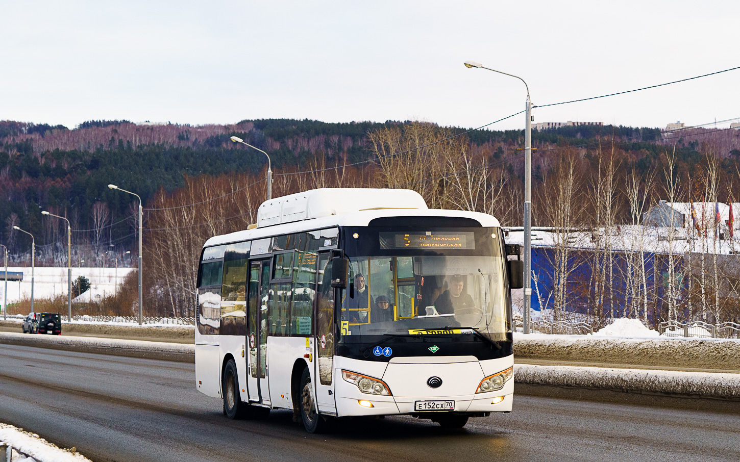 Томская область, Yutong ZK6852HG № Е 152 СХ 70