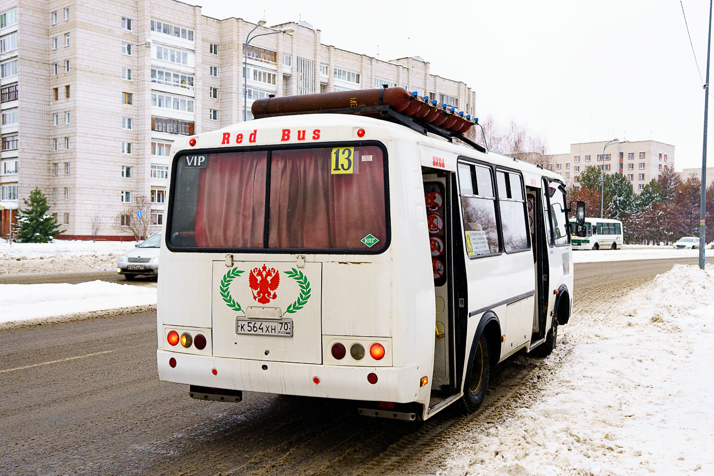 Tomská oblast, PAZ-32054 č. К 564 ХН 70