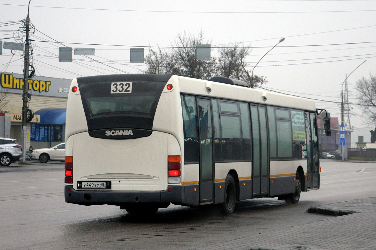 Липецкая область, Scania OmniLink I (Скания-Питер) № У 449 ВУ 48
