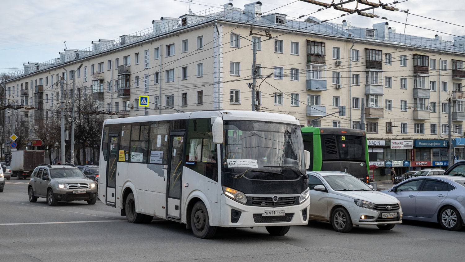 Кировская область, ПАЗ-320405-04 "Vector Next" № В 411 РО 43