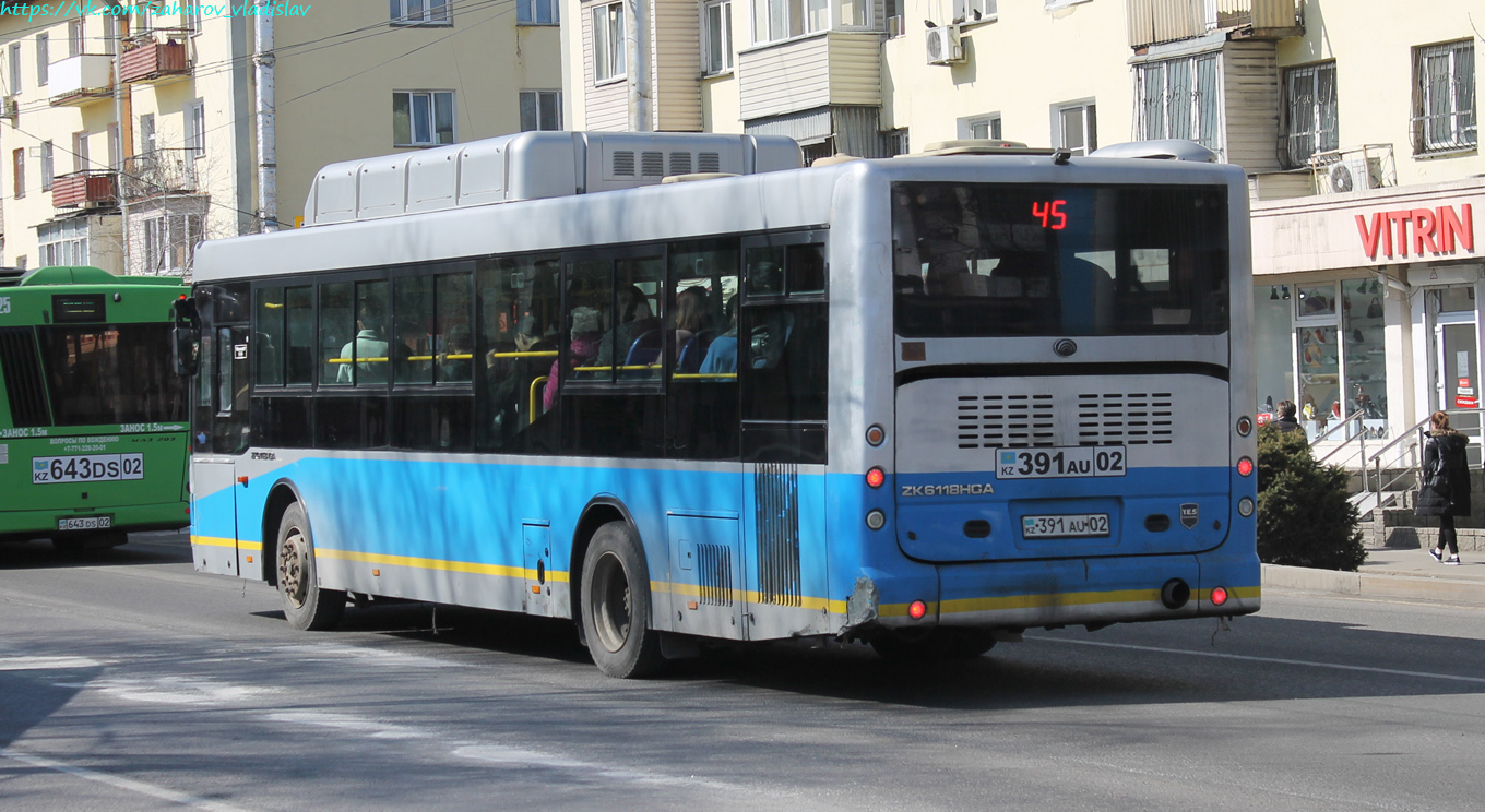 Алматы, Yutong ZK6118HGA № 835