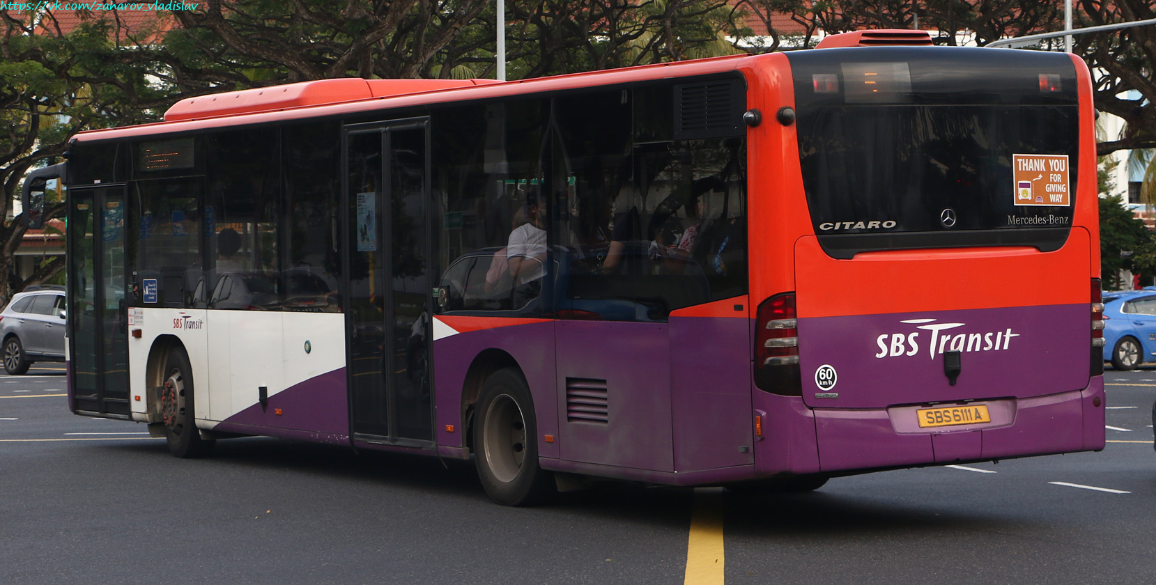 Сингапур, Mercedes-Benz O530 Citaro facelift RL № SBS6111A