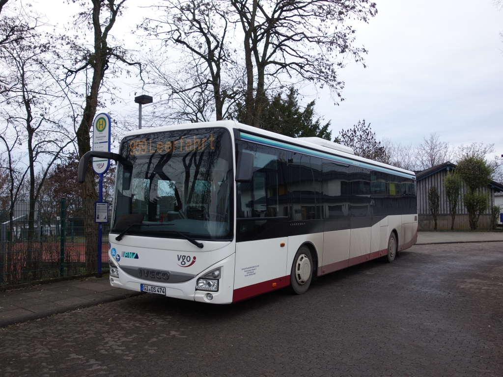 Гессен, IVECO Crossway LE CITY 12M № GI-DS 474