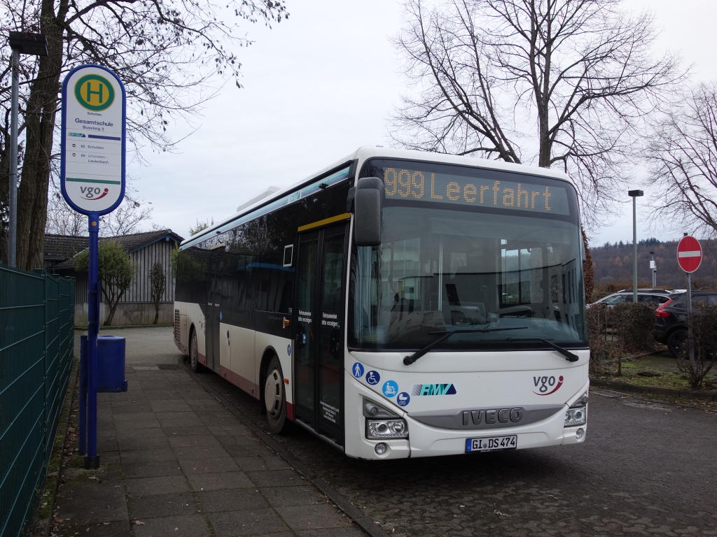 Гессен, IVECO Crossway LE CITY 12M № GI-DS 474