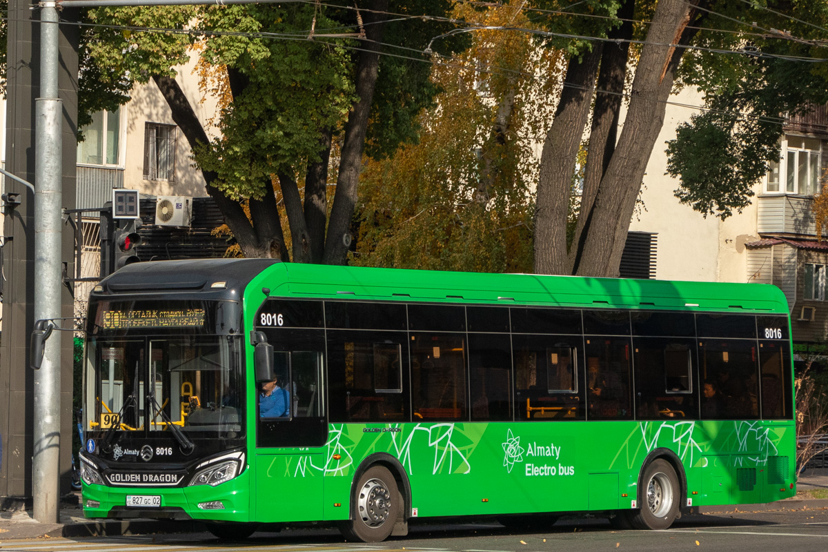 Алматы, Golden Dragon XML6125CE (Hyundai Trans Auto) № 8016