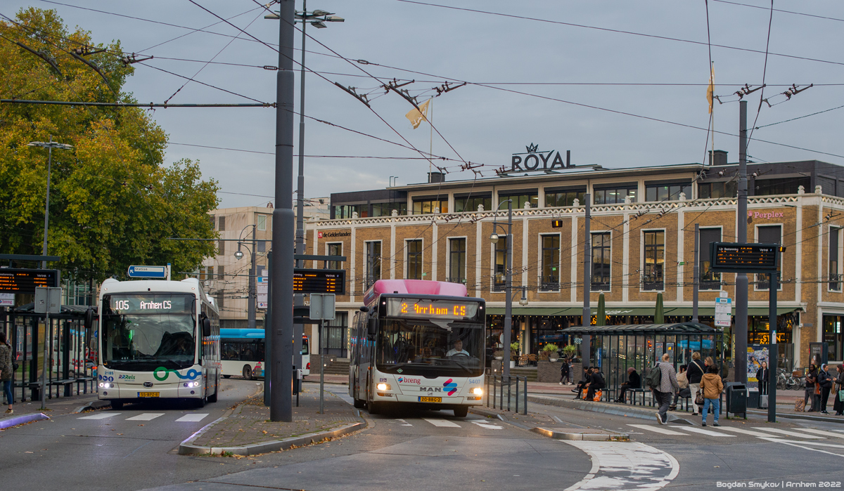 Нидерланды, MAN A21 Lion's City NL273 CNG № 5407